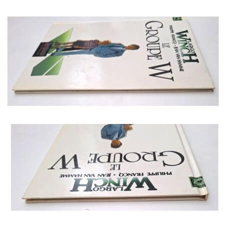 Philippe Francq / Largo Winch T.02 - Le Groupe W / Dédicace / EO / 1991
