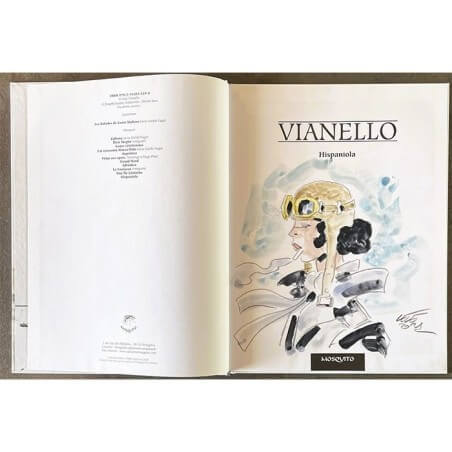 Vianello / Hispaniola / dédicace couleur / C / EO / 2020