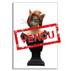 Busto Natalia Wilford / Blacksad / Guarnido Bust Natalia Wilford – BlacksadNatalia Wilford secondo il personaggio della band