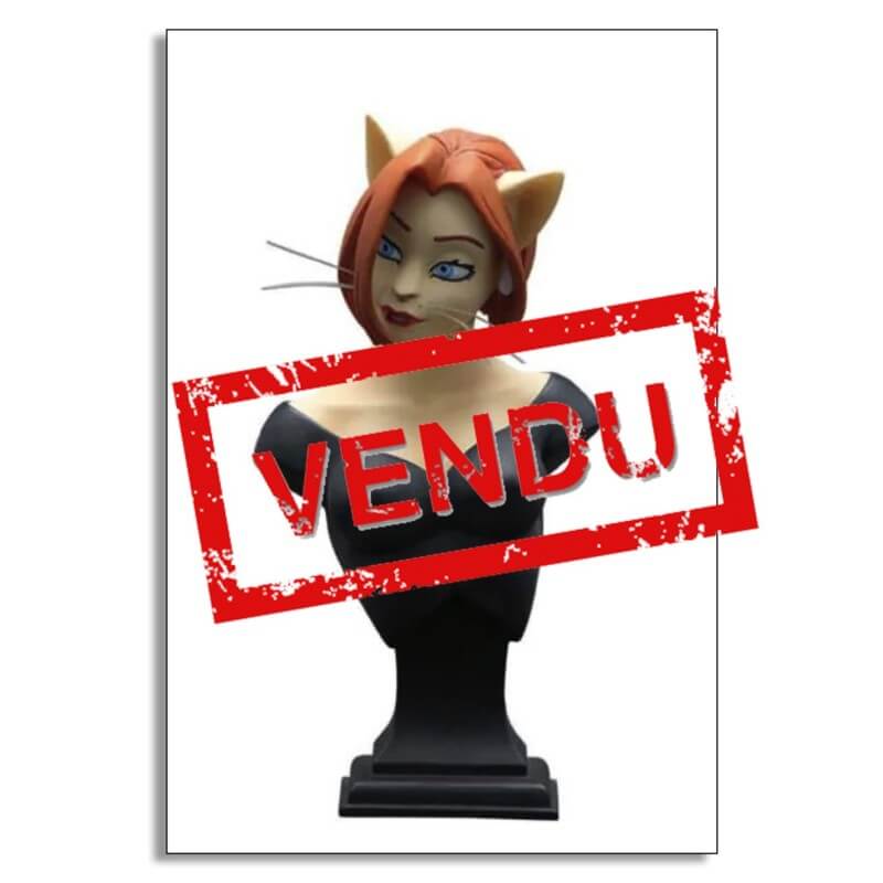 Bust Natalia Wilford / Blacksad / Guarnido Bust Natalia Wilford – BlacksadNatalia Wilford according to the character of the band