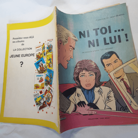 Les Labourdet T1 + T2 - 2x B - 2 Album - EO - 1967/1970 LES Labourdet NI toi NI lui & La Rivale TOME 1 1967 EO and Volume 2 1970