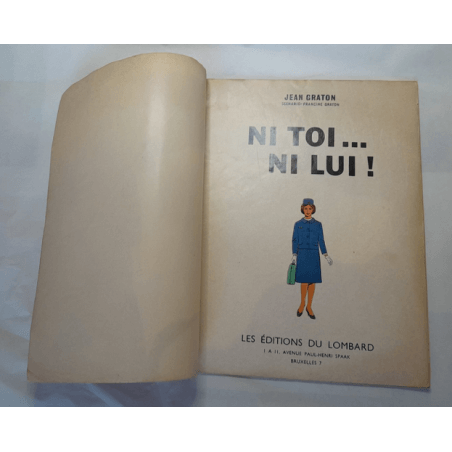 Les Labourdet T1 + T2 - 2x B - 2 Album - EO - 1967/1970 LES Labourdet NI toi NI lui & La Rivale TOME 1 1967 EO and Volume 2 1970