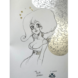 Sky-Doll - Sky-Doll Factory + signing - C + jacket - EO - 2003 Very beautiful dedication by Barbucci with a small composition