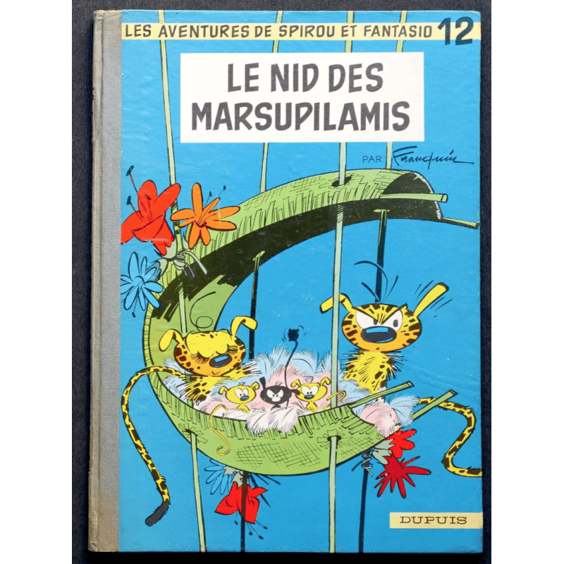 Spirou and Fantasio T.12 - Le Nid des Marsupilamis - C - EO - (1960) Very nice copyThe dishes are very beautiful, very little fr Spirou and Fantasio T.12 - Le Nid des Marsupilamis - C - EO - (1960) Very nice copyThe dishes are very beautiful, very little fr
