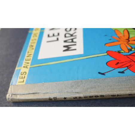 Spirou and Fantasio T.12 - Le Nid des Marsupilamis - C - EO - (1960) Very nice copyThe dishes are very beautiful, very little fr