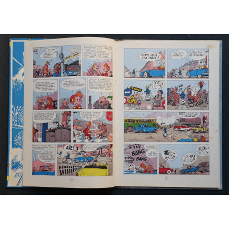 Spirou and Fantasio T.12 - Le Nid des Marsupilamis - C - EO - (1960) Very nice copyThe dishes are very beautiful, very little fr