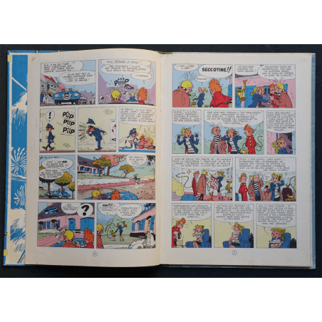 Spirou and Fantasio T.12 - Le Nid des Marsupilamis - C - EO - (1960) Very nice copyThe dishes are very beautiful, very little fr
