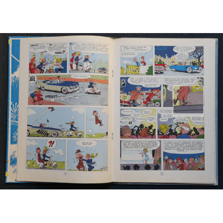 Spirou and Fantasio T.12 - Le Nid des Marsupilamis - C - EO - (1960) Very nice copyThe dishes are very beautiful, very little fr