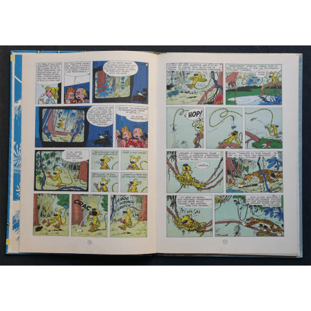 Spirou and Fantasio T.12 - Le Nid des Marsupilamis - C - EO - (1960) Very nice copyThe dishes are very beautiful, very little fr