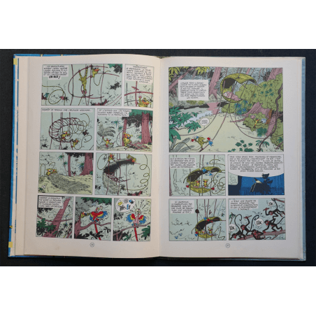 Spirou and Fantasio T.12 - Le Nid des Marsupilamis - C - EO - (1960) Very nice copyThe dishes are very beautiful, very little fr