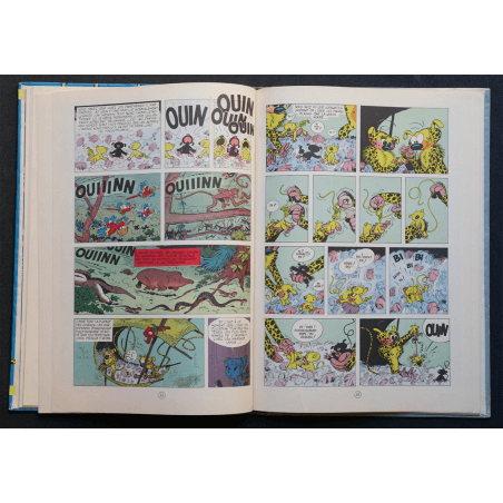 Spirou and Fantasio T.12 - Le Nid des Marsupilamis - C - EO - (1960) Very nice copyThe dishes are very beautiful, very little fr