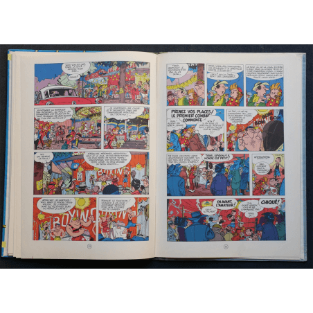 Spirou and Fantasio T.12 - Le Nid des Marsupilamis - C - EO - (1960) Very nice copyThe dishes are very beautiful, very little fr