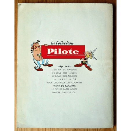 Asterix T.03 - Asterix en de Goths - B - Eerste Belgische editie - (1963) Asterix en de Goths, originele Belgische gebroken edit
