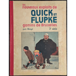 Quick and Flupke - The new exploits of Quick and Flupke (A10) - C - N&B - Reissue - (1940) Quick and Flupke kids from Brux