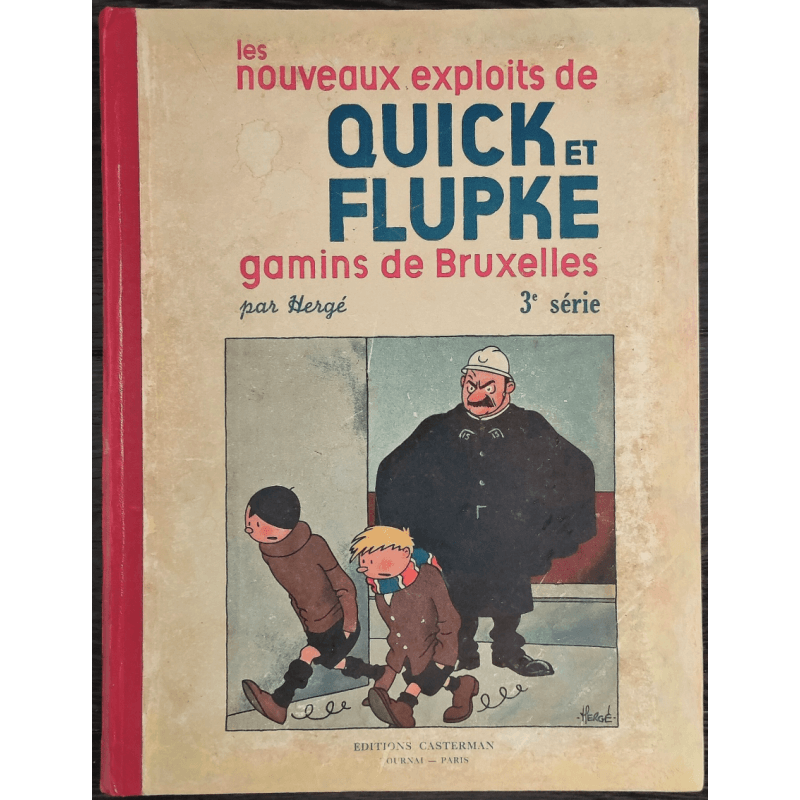 Quick en Flupke - De nieuwe avonturen van Quick en Flupke (A10) - C - Zwart-wit - Heruitgave - (1940) Quick en Flupke, kinderen Quick en Flupke - De nieuwe avonturen van Quick en Flupke (A10) - C - Zwart-wit - Heruitgave - (1940) Quick en Flupke, kinderen