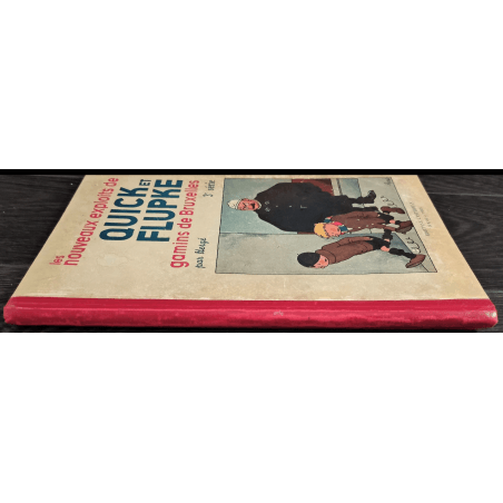 Quick en Flupke - De nieuwe avonturen van Quick en Flupke (A10) - C - Zwart-wit - Heruitgave - (1940) Quick en Flupke, kinderen 