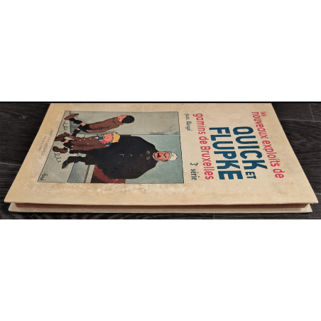 Quick and Flupke - The new exploits of Quick and Flupke (A10) - C - N&B - Reissue - (1940) Quick and Flupke kids from Brux