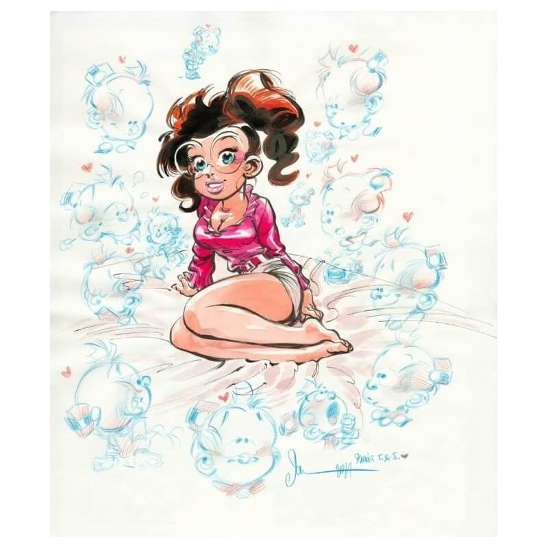 Originele kleuren Petit Spirou / Dan (Dan Verlinden, 1972-) Originele kleuren Petit Spirou / Dan (Dan Verlinden, 1972-)