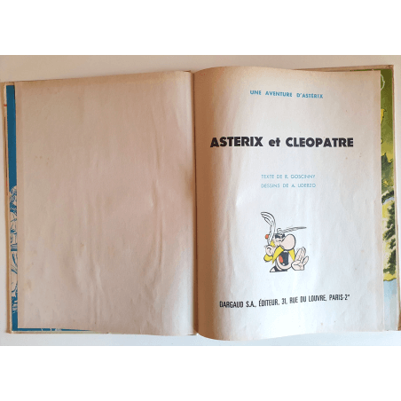  Asterix Dl. 6 - Asterix en Cleopatra - C - 1 Album - EO - 1965