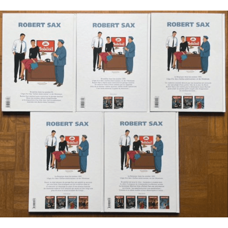  Robert Sax T.01 to T.05 - Complete series - 5x C - 5 Album - EO - 2015/2020