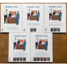  Robert Sax T.01 to T.05 - Complete series - 5x C - 5 Album - EO - 2015/2020