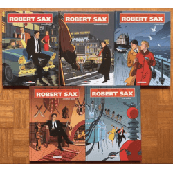  Robert Sax T.01 to T.05 - Complete series - 5x C - 5 Album - EO - 2015/2020