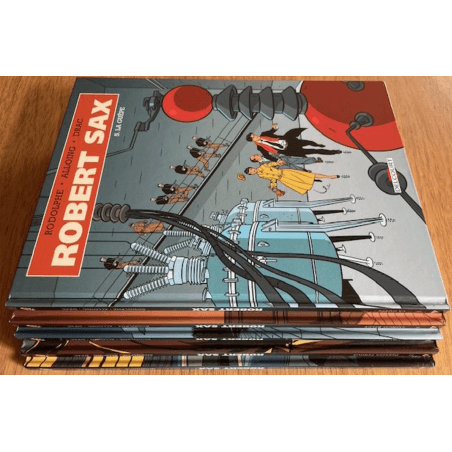  Robert Sax Dl. 1 tot en met Vol. 5 - Complete Serie - 5x C - 5 Albums - EO - 2015/2020