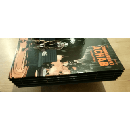  Commander Achab T.01 to T.05 - Complete series - 5x C - 5 Albums - EO - 2009/2014