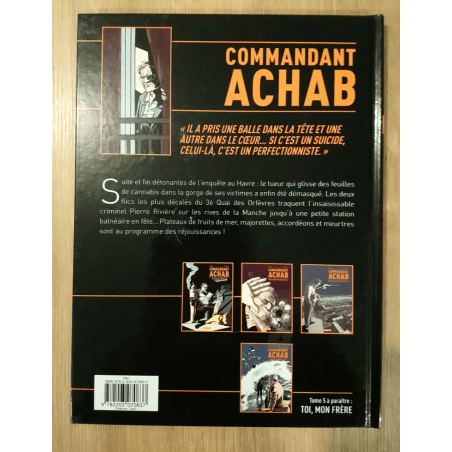  Commander Achab T.01 to T.05 - Complete series - 5x C - 5 Albums - EO - 2009/2014