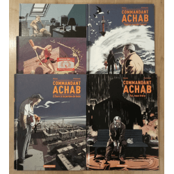  Commander Achab T.01 to T.05 - Complete series - 5x C - 5 Albums - EO - 2009/2014