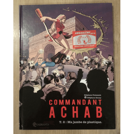  Commander Achab T.01 to T.05 - Complete series - 5x C - 5 Albums - EO - 2009/2014