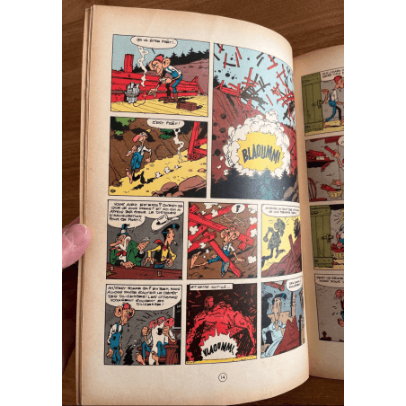  Lucky Luke T.19 - The Rivals of Painful Gulch - B - 1 Album - EO - 1962