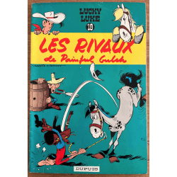  Lucky Luke T.19 - The Rivals of Painful Gulch - B - 1 Album - EO - 1962