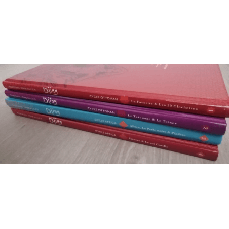 Djinn - Compleet T.01 t/m T.04 - 4x C - 4 Album - EO - 2013/2014
