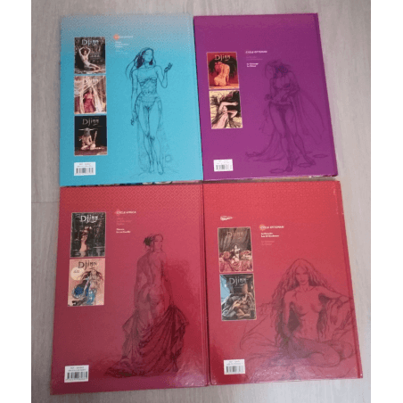  Djinn - Compleet T.01 t/m T.04 - 4x C - 4 Album - EO - 2013/2014