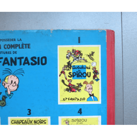  Spirou and Fantasio T7 / Dictator and Mushroom / C / 1 Album / EO / 1956