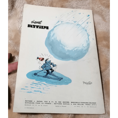  Attila T.01 tot T.04 - 4x B - 4 Album - EO - 1969/1974
