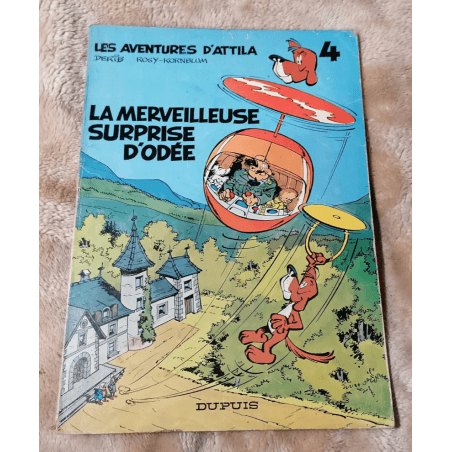  Attila T.01 tot T.04 - 4x B - 4 Album - EO - 1969/1974