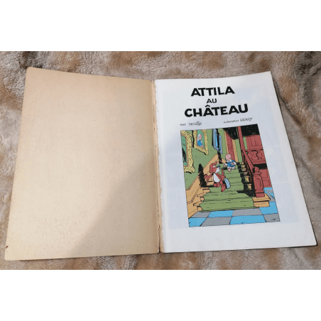  Attila T.01 tot T.04 - 4x B - 4 Album - EO - 1969/1974
