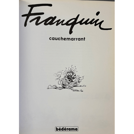  Franquin / Nightmarting / B / 1 Album / EO / 1979