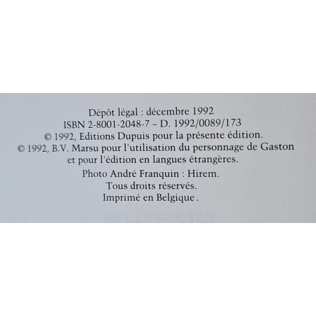  Franquin - Black Ideas bis + Gesigneerde Franquin - 2x B - 2 Albums - EO - 1983/1992