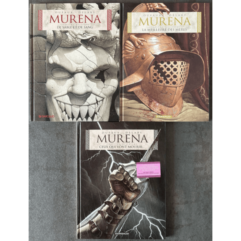Murena T.02 tot T.04 / 3x C / 3 albums / EO / Delaby / 1999/2002 Murena T.02 tot T.04 / 3x C / 3 albums / EO / Delaby / 1999/2002