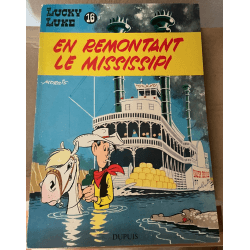 Lucky Luke T.16 / Back to Mississippi / Morris / B / 1 Album / EO / 1961