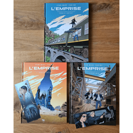  L'Emprise / 3x dedication / Complete series / 3x C / 3 Albums / EO / 2018/2021