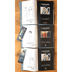  L'Emprise / 3x dedication / Complete series / 3x C / 3 Albums / EO / 2018/2021