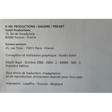 Les Arcanes du "Midi-Minuit" T.01 à T.08 / 8x C + 8x dedication / 8 Albums / EO / 2002/2011
