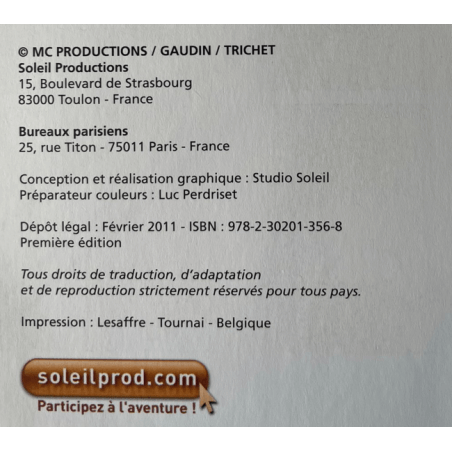 Les Arcanes du "Midi-Minuit" T.01 à T.08 / 8x C + 8x dedication / 8 Albums / EO / 2002/2011