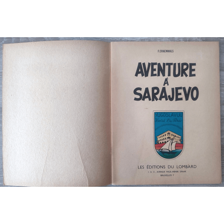 Adventure in Sarajevo / Craenhals / B / 1 Album/ EO / 1962