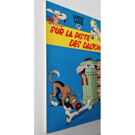 Lucky Luke T.17 / Op het Daltonpad / Morris / B / 1 Album / EO / 1962