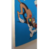 Lucky Luke T.17 / Op het Daltonpad / Morris / B / 1 Album / EO / 1962
